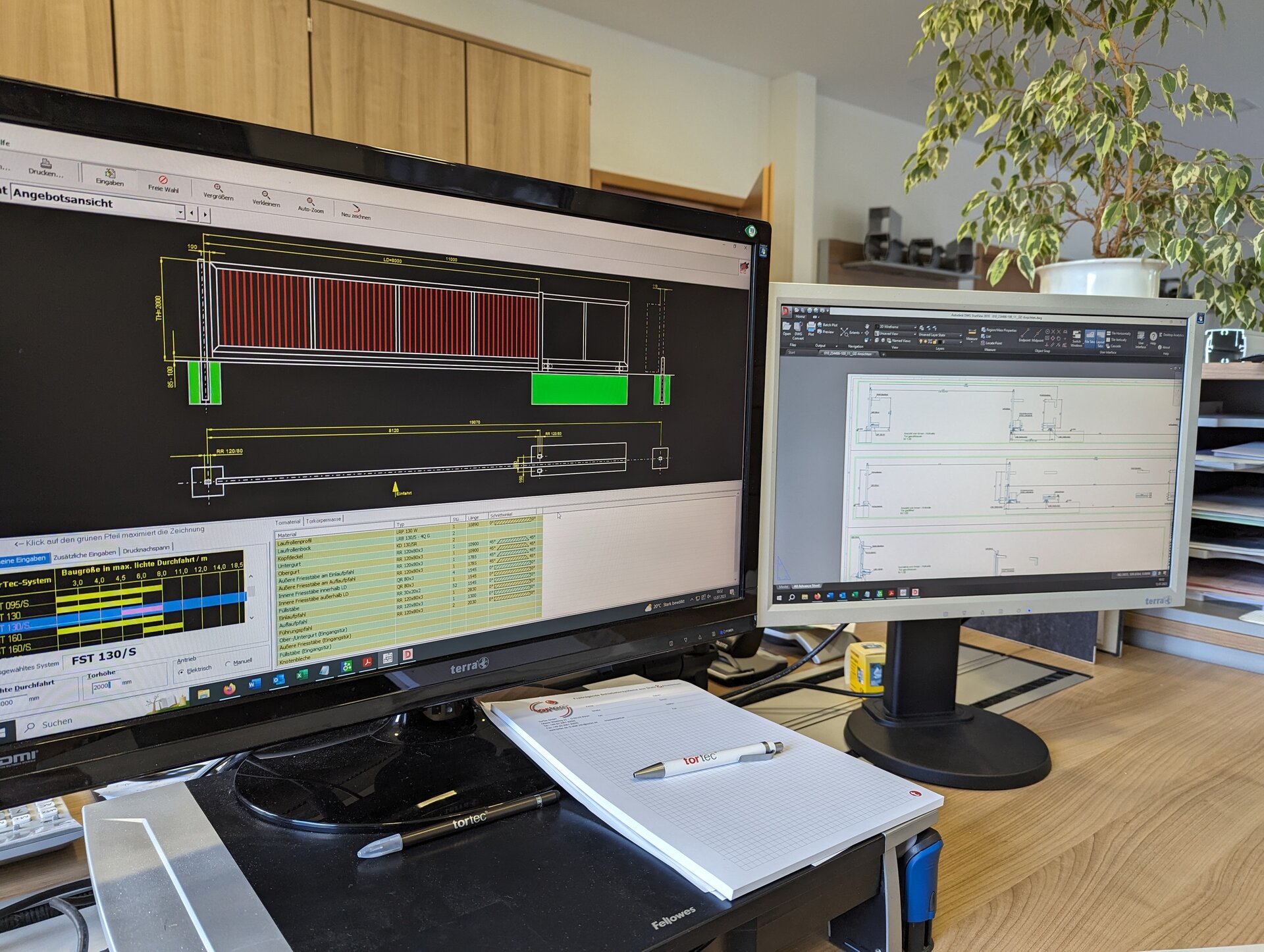 tortec Freitragende Schiebetor Profile Systeme Bandbild Leistungen